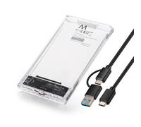 EWENT BOX PER HDD/SSD 2,5" USB 3.2 USB-C+A EW7064