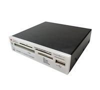 Ewent Card Reader Interno 3.5" con Porta USB 2.0, Nero