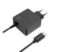 EWENT CARICATORE DA RETE ELETTRICA USB TYPE-C CON USB-A AGGIUNTIVA 65W EW3978
