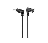 EWENT CAVO ALIMENTAZIONE EURO POWER PLUG 2 POLI M 90GR.-C7F 90GR. (EC1917) 1.8MT