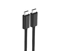 Ewent Cavo di Connessione USB 2.0 USB-C a USB-C, per Trasferimento Dati e Ricarica, Lunghezza 1.0 metro, colore nero