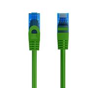 Ewent Cavo di Rete, Patch Cat 5e U/UTP, AWG 26/7, 2 Connettori RJ45, 50 cm, Verde