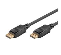 Ewent Cavo DisplayPort™ 2.0, 8K @ 60 Hz e HDR [ 4K @240Hz 165Hz 144Hz], Supporta FreeSync, G-Sync, HDCP 2.2, Dynamic HDR, Per Monitor, PC Gaming/Laptop/Schede Grafiche/VR, DisplayPort M/M - 3.0 METRI