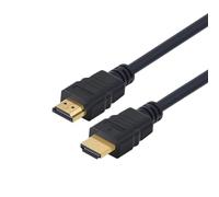 Ewent Cavo HDMI 8K da 5.0 m, Alta Velocità con Ethernet, Ampia compatibilità, 4K@120 Hz - 8K@60 Hz, per Laptop, Monitor, PS5,PS4, Xbox One, Fire TV, Proiettori e tanto altro,Nero,Contact Placcato Oro