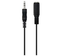 Cavo Jack Ewent 3,5mm Maschio/Femmina 5m Nero