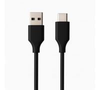 Ewent Cavo USB-A a USB-C 2m Nero - cavo PD 60 W (20V/3A) + trasmissione dati 480 Mbps, PVC, Ricarica rapida per Apple,Android,Samsung,Smartphone,Tablet,Laptop e dispositivi elettronici Type C & A