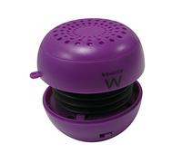 Ewent eBubble Speaker Portatile per Smartphone e Tablet, Viola