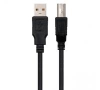 Ewent Cavo Stampante USB 2.0 Nero, 3 Metri, Tibo A Maschio a Tipo B Maschio