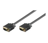 Ewent EW-110101-100-N-P cavo VGA 10 m VGA (D-Sub) Nero