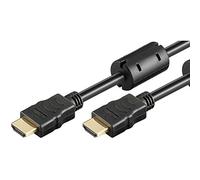 Ewent EW-130109-010-N-P Cavo HDMI 1.4 con Ethernet e Ferriti A/A, Maschio-Maschio, Supporta 3D Fino a 1920x1080p, 1 Metro