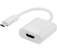 Ewent EW-139501-001-N-P Cavo di interfaccia e Adattatore USB Type C HDMI Bianco
