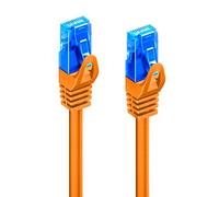 Ewent EW-5U-050O EW-5U-050O - Cavo di Rete, Patch CAT 5e U/UTP, AWG 26/7, 2 Connettori RJ48, Arancione, 5 m, 1 Pezzo