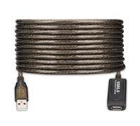 Ewent Ew1013 Cavo di prolunga USB Amplificatore di segnale 5m Nero