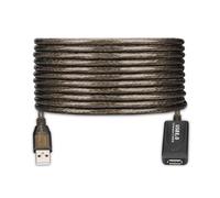 Ewent EW1021 cavo USB 10 m USB 2.0 USB A Nero