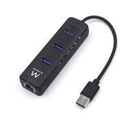 Eminent Ew1140 Hub 3 Port One Size Black