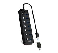 Ewent Ew1147 Usb 3.0 Hub Blu