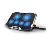 Ewent EW1260 base di raffreddamento per laptop 432 cm (17) 2500 Giri/min Nero Bianco