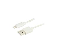 Ewent EW1277 cavo Lightning 1 m Nero, Bianco - Nouvo