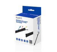 Ewent Ew1562 Organizzatore per cavi con 1000x100mm nero