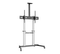 Ewent EW1592 Supporto TV a parete 2,54 m (100") Nero, Grigio