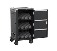 Ewent EW1700 portable device management cart& cabinet Carrello per la gestione dei dispositivi portatili Nero, Grigio