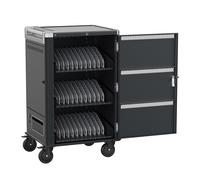 Ewent EW1701 portable device management cart& cabinet Armadio per la gestione dei dispositivi portatili Nero Grigio NEW