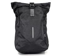 Ewent EW2536 Zaino Trendy Roll Ecofriendly per Notebook da 17,3 Pollici Porta PC Unisex-Adulto, Nero/Bianco, L