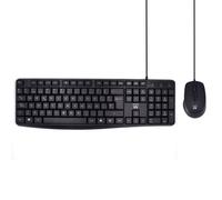 Ewent EW3006 tastiera Mouse incluso Ufficio USB QWERTY Spagnolo Nero