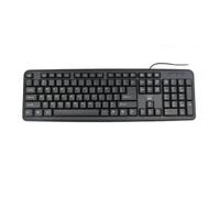 Ewent EW3112 tastiera Ufficio USB + PS/2 QWERTY Portoghese Nero