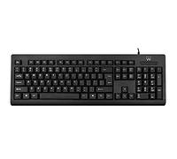 Ewent EW3190 Tastiera USB QWERTY US International Nero