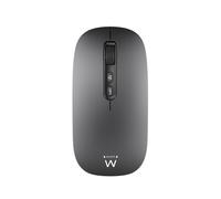 Ewent Advanced Rechargeable Wireless Mouse EW3207-2.4GHz, Bluetooth 5.0, Bluetooth 3.0 | Connessione Multi-Dispositivo | Assistente AI | Clic Silenziosi | Ricaricabile tramite USB-C | 3 DPI