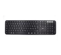 Ewent EW3275 - Tastiera Wireless Multiconnessione, Tastiera senza fili per Windows, Mac OSx, iOS e Android, Durata della Batteria Molto Lunga, con Layout ITALIANO QWERTY