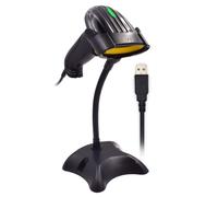 Ewent EW3400 lettore di codici a barre Lettore di codici a barre portatile 1D Laser Nero