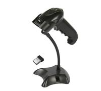 Ewent EW3431 Wireless 1D and 2D Barcode Reader,Wired USB Wireless Barcode Reader