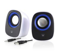 Ewent Altoparlante da scrivania EW3513 2.0 1-via 5 W Cablato USB Nero/Blu/Bianco