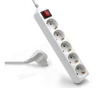 Ewent Multipresa EW3916 – 5 prese Schuko 16A con interruttore