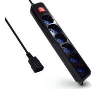 Ewent EW3925 Multipresa Ciabatta Elettrica Spina VDE per UPS 6 Uscite