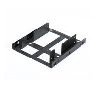 Ewent EW7006 Staffa di montaggio per 2 HDD/SSD da 2,5" in un alloggiamento da 3,5" Nero