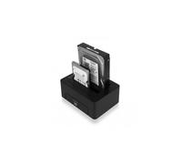 Dock station Ewent EW7014 doppia USB 3.1 da 2,5"-3,5".