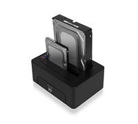 Dock station Ewent EW7014 doppia USB 3.1 da 2,5"-3,5".