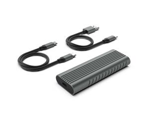 Ewent EW7025 contenitore di unità di archiviazione Box esterno SSD Grigio M.2