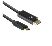 Ewent EW9826 Cavo video e adattatore DisplayPort USB Type-C da 2 m Nero - Nouvo