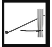 EWENT FASCETTE FERMACAVO 200x2.5 MM 100CS NERO CP-ACC-0002N NEW