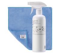 Ewent Kit di Pulizia per Schermi, Smartphone, iPad/Tablet, Occhiali, Lettori eBook, Monitor, Touchscreen e TV, 500 ml Detergente Spray + Panno in Microfibra (30x30cm), Senza Striature e Senza Strisce