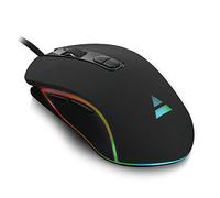 Ewent - Mouse da Gaming RGB a 7 Pulsanti, Sensore Ottico ad Alta Precisione 4800DPI - Mouse da Gioco Ergonomico, Colore Nero