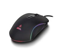 Ewent - Mouse da Gaming RGB a 7 Pulsanti, Sensore Ottico ad Alta Precisione 4800DPI - Mouse da Gioco Ergonomico, Colore Nero
