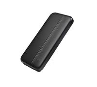 EWENT Power Bank 10000mAh UltraSlim PD 22.5W, Carica Rapida, 3 Porte (Tipo C + USB-A), Caricabatterie Portatile per iPhone 15, Samsung S24/S23/S22, Xiaomi, Huawei, iPad - Nero