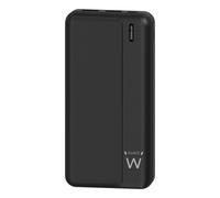 EWENT 20000mA Power Bank, Caricabatterie Portatile PD 22,5W, Ingresso e Uscita Type-C, tripla uscita, Batteria Portatile PowerBank per Telefono iPhone 15 Samsung Xiaomi iPad, Colore Nero