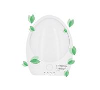 Ewent Purificatore d'Aria, Sterilizzatore per Deodorizzazione Dell'Ozono,Rimuove il 99,97% degli Agenti Inquinanti,Portatile con Luce LED Notturna,Ideale per la Casa,Ufficio e Auto o in Viaggio,Bianco