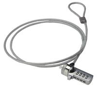 ewent Security Cable with Combination Lock, Security Cable for Notebooks, Laptop